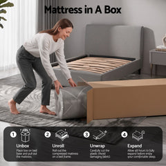Giselle Pocket Spring Bamboo Wool Mattress – King
