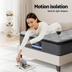 Giselle Pocket Spring Latex Euro Top Bamboo Mattress – King Single
