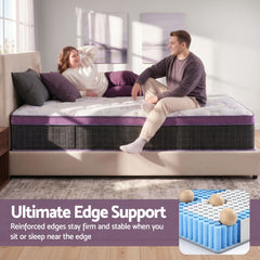 Giselle Pocket Spring Euro Top Bamboo Wool Mattress – King