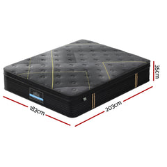 Giselle Pocket Spring Hybrid Euro Top Bamboo Mattress – King