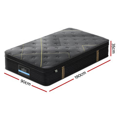 Giselle Pocket Spring Hybrid Euro Top Bamboo Mattress – King