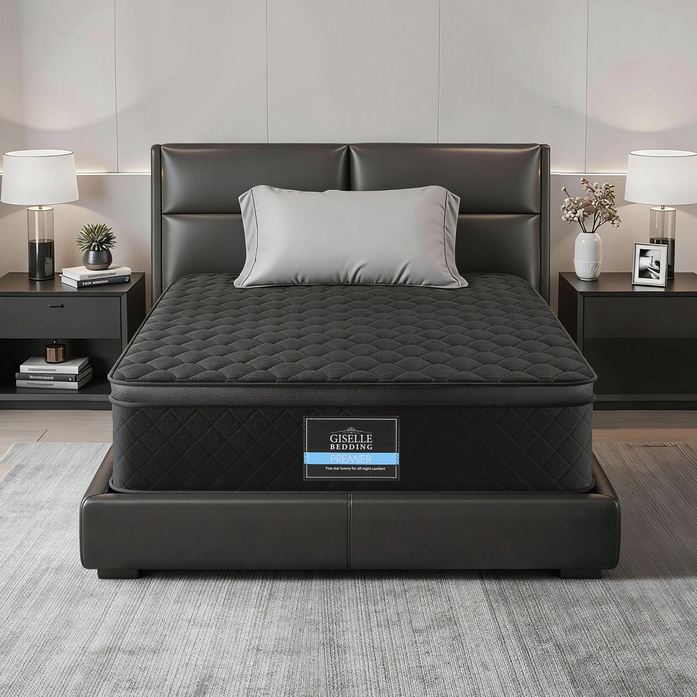 Giselle Pocket Spring Euro Top Bamboo Wool Mattress – King