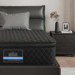Giselle Pocket Spring Euro Top Bamboo Wool Mattress – King