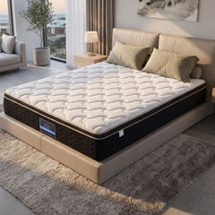 Giselle Pocket Spring Memory Foam Euro Top Bamboo Mattress – Queen