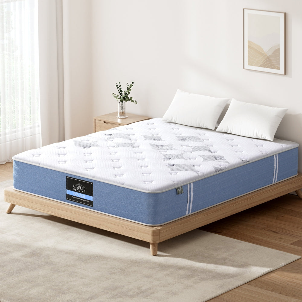 Giselle Pocket Spring Euro Top Bamboo Wool Mattress – King Single