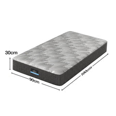 Giselle Pocket Spring Bamboo Wool Mattress – King