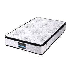 Giselle Pocket Spring Euro Top Bamboo Wool Mattress – King Single