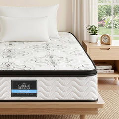 Giselle Pocket Spring Euro Top Bamboo Wool Mattress – King