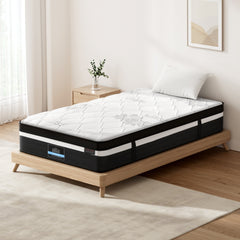 Giselle Pocket Spring Euro Top Bamboo Wool Mattress – King Single