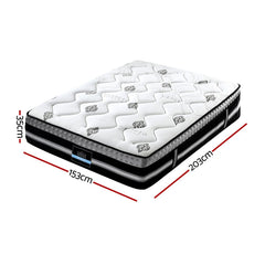 Giselle Pocket Spring Memory Foam Euro Top Gel Mattress – Queen