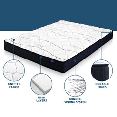 Giselle Bonnell Spring Bamboo Wool Mattress – Queen