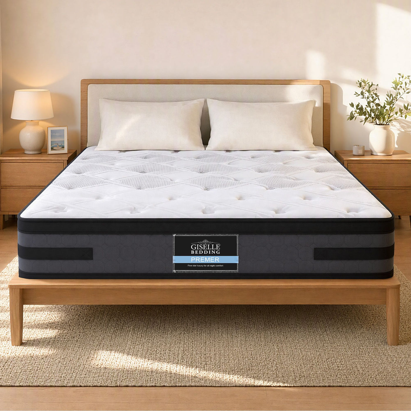Giselle Pocket Spring Memory Foam Euro Top Gel Mattress – Double