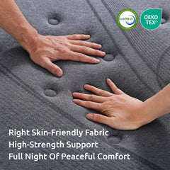 Levitex Pocket Spring Memory Foam Hybrid Bamboo Mattress – King