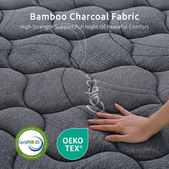 Levitex Pocket Spring Hybrid Bamboo Wool Mattress – King Single