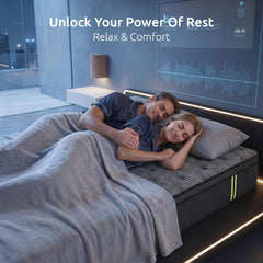 Levitex Pocket Spring Memory Foam Hybrid Gel Mattress – Double