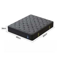 Levitex Pocket Spring Memory Foam Hybrid Gel Mattress – King