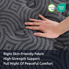 Levitex Pocket Spring Memory Foam Hybrid Gel Mattress – King