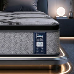 Levitex Pocket Spring Memory Foam Latex Hybrid Mattress – King Single