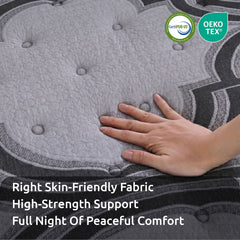 Levitex Pocket Spring Memory Foam Latex Hybrid Mattress – King Single