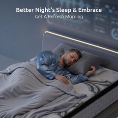 Levitex Pocket Spring Memory Foam Latex Hybrid Mattress – King Single