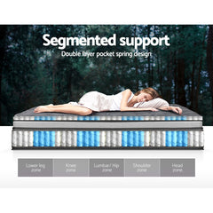 Giselle Pocket Spring Bamboo Wool Mattress – Double