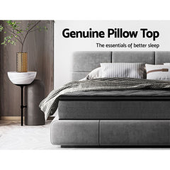 Giselle Pillow Top Bamboo Wool Mattress – Double