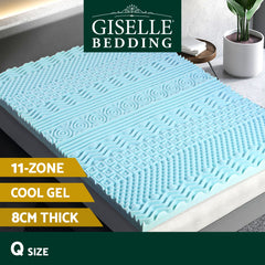 Giselle Memory Foam Gel Bamboo Wool Mattress – Queen