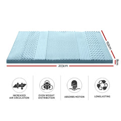Giselle Memory Foam Bamboo Wool Mattress – Queen