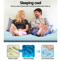 Giselle Memory Foam Bamboo Wool Mattress – Queen