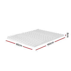 Giselle Memory Foam Bamboo Wool Mattress – Queen