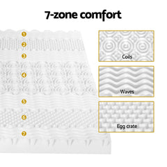 Giselle Memory Foam Bamboo Wool Mattress – Queen