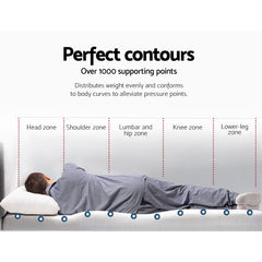 Giselle Memory Foam Gel Bamboo Wool Mattress – Double