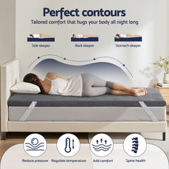 Giselle Memory Foam Gel Bamboo Wool Mattress – King