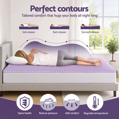 Giselle Memory Foam Bamboo Wool Mattress – Double