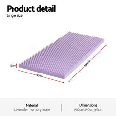 Giselle Memory Foam Bamboo Wool Mattress – King