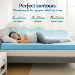 Giselle Memory Foam Gel Bamboo Wool Mattress – King