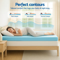 Giselle Memory Foam Gel Bamboo Wool Mattress – King