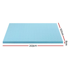 Giselle Memory Foam Gel Bamboo Wool Mattress – King Single