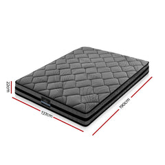 Giselle Pocket Spring Bamboo Wool Mattress – Double