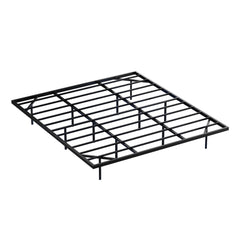 Artiss King Bed Frame,Floating Metal Bed Frame with Smart LED Lights - Sturdy Metal Platform Bed Base, Silent Design, Tool-Fr