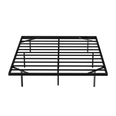 Artiss Queen Bed Frame,Floating Metal Bed Frame with Smart LED Lights - Sturdy Metal Platform Bed Base, Silent Design, Tool-F