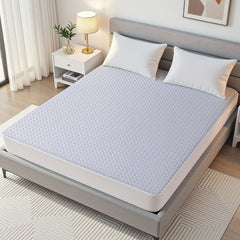 Giselle Cooling Mattress Protector Waterproof Deep Pocket Fitted Cover Double