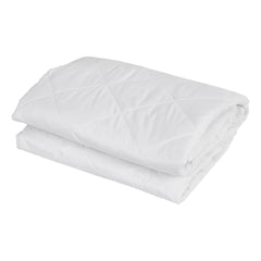 Giselle Waterproof Mattress Protector 100% Cotton Quilted Fitted Cover Queen