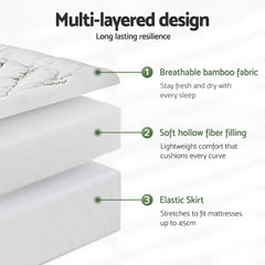 Giselle Bamboo Wool Mattress – King