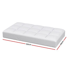 Giselle Bedding Baby Cot Pillowtop Mattress Topper 750GSM Bamboo Cooling Pad for Temperature Regulation, Machine Washable Bed