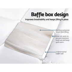 Giselle Bamboo Wool Mattress – King