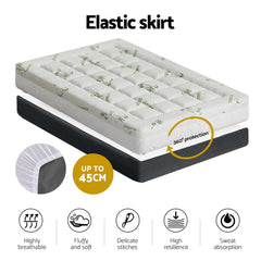 Giselle Bamboo Wool Mattress – King Single