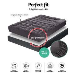 Giselle Bamboo Wool Mattress – King