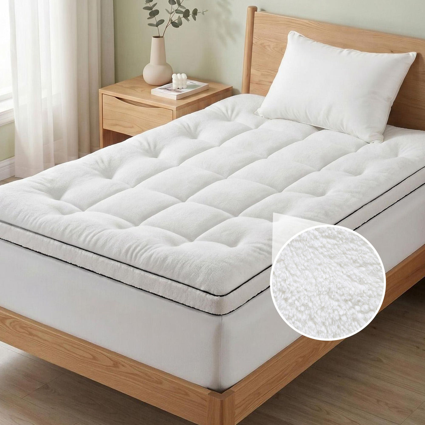 Giselle Bamboo Wool Mattress – King