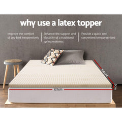 Giselle Memory Foam Latex Bamboo Wool Mattress – Double